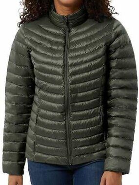 32 Degrees-Women's small, army green, lightweight, down, puffer jacket